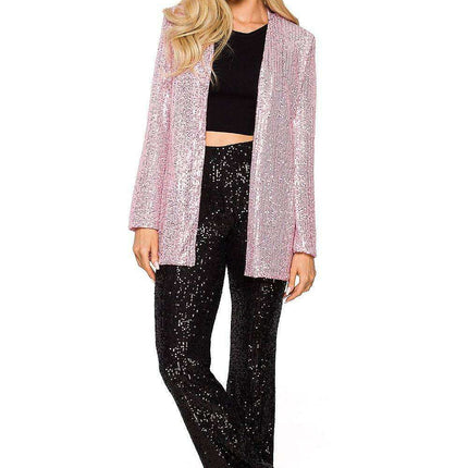 Glamorous Sequin-Embellished Evening Jacket - Très Elite
