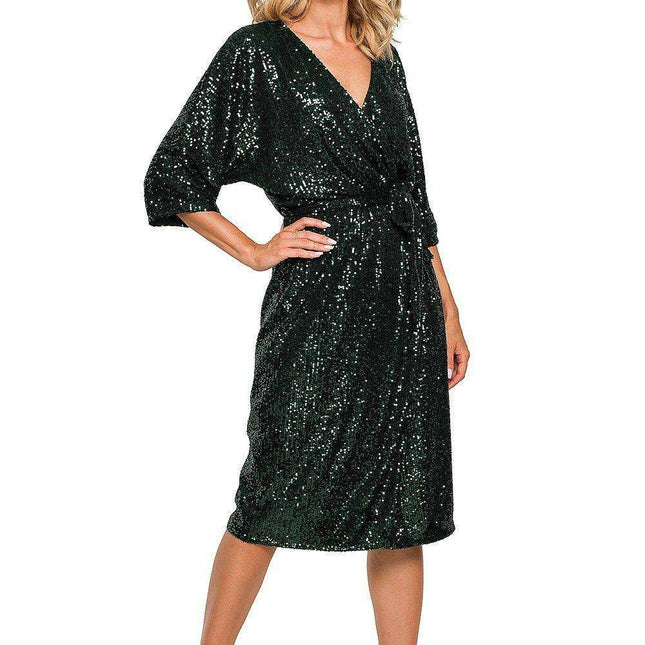 Glamorous Sequin Evening Gown - Très Elite