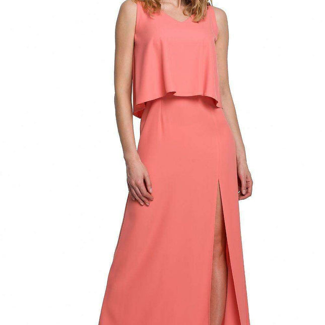 Glamorous Thigh-High Cocktail Dress with Exquisite Detailing