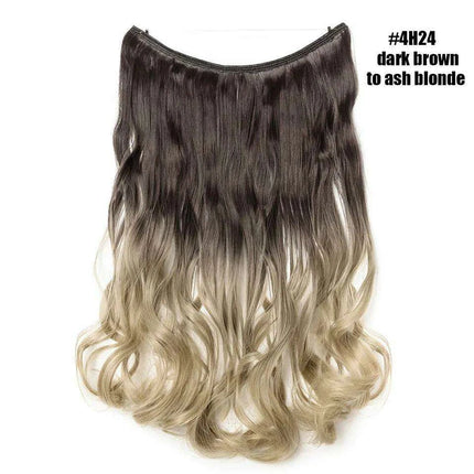 Glamorous Transformation: Discover the Magic of Invisible Wire Hair Extensions - Très Elite