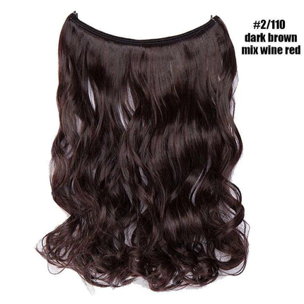 Glamorous Transformation: Discover the Magic of Invisible Wire Hair Extensions - Très Elite