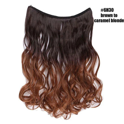 Glamorous Transformation: Discover the Magic of Invisible Wire Hair Extensions - Très Elite