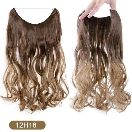 Glamorous Transformation: Discover the Magic of Invisible Wire Hair Extensions - Très Elite