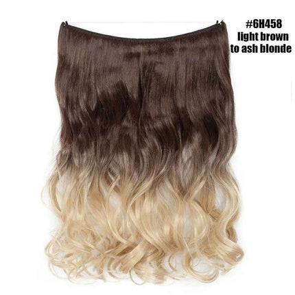 Glamorous Transformation: Discover the Magic of Invisible Wire Hair Extensions - Très Elite