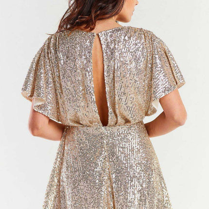 Glamorous Twilight Flare Evening Gown - Très Elite