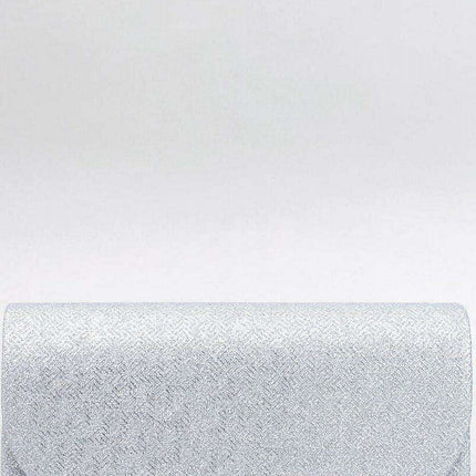 Gleaming Iridescent Evening Clutch with Detachable Chain Strap - Très Elite