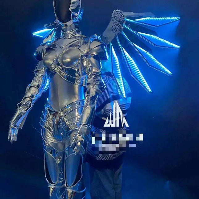 Glistening Silver Siren Women's Performance Ensemble for Vocalists