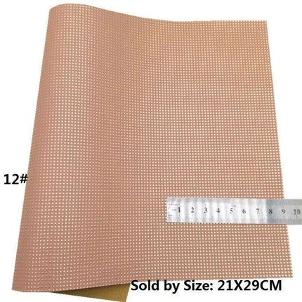 Glittery Pink Tiger & Serpent Faux Leather DIY Crafting Set..