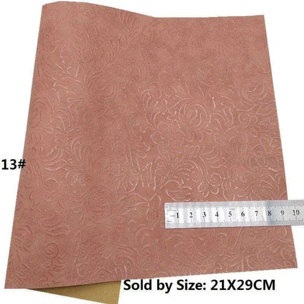 Glittery Pink Tiger & Serpent Faux Leather DIY Crafting Set..