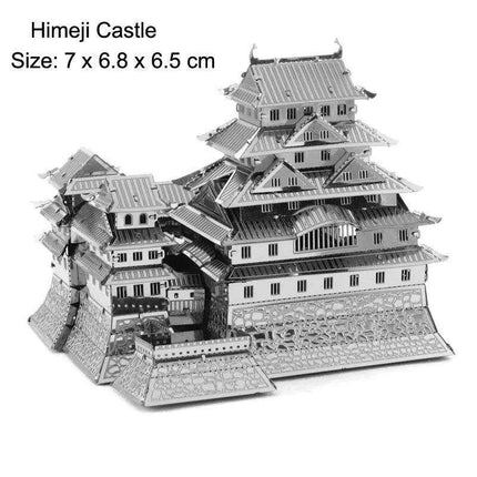 Global Landmark 3D Metal Puzzle Set: Construct and Discover Iconic Structures - Très Elite