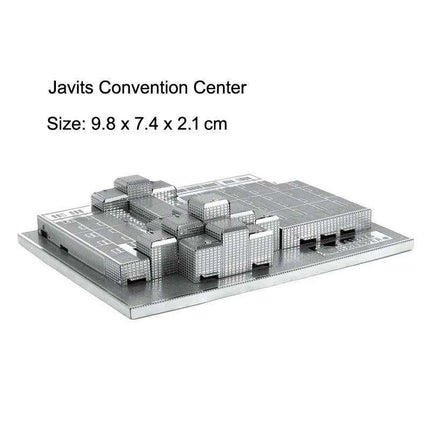 Global Landmark 3D Metal Puzzle Set: Construct and Discover Iconic Structures - Très Elite