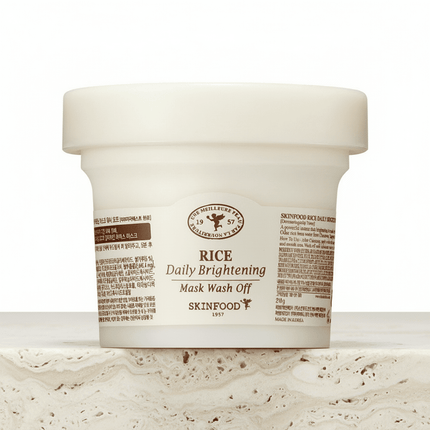 Glow-Enhancing Rice Bran Water Facial Mask - 210g.