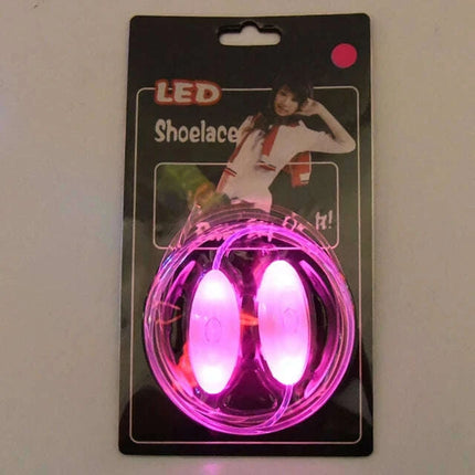 Glow-in-the-Dark LED Shoelaces with Flashing Modes - Perfect for Parties, Sports, and Festivals! - Très Elite