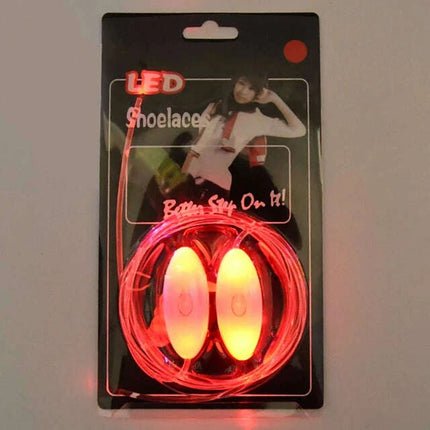 Glow-in-the-Dark LED Shoelaces with Flashing Modes - Perfect for Parties, Sports, and Festivals! - Très Elite