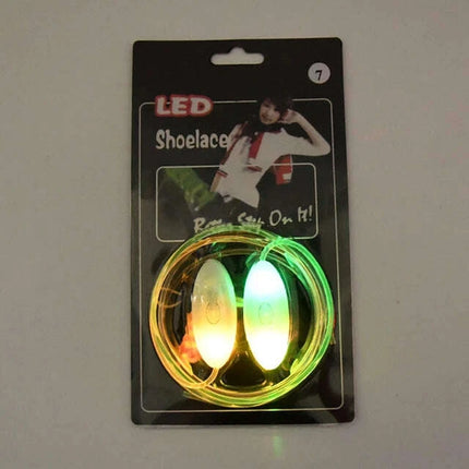 Glow-in-the-Dark LED Shoelaces with Flashing Modes - Perfect for Parties, Sports, and Festivals! - Très Elite