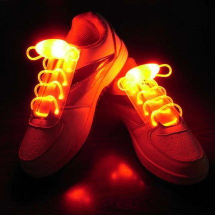 Glow-in-the-Dark LED Shoelaces with Flashing Modes - Perfect for Parties, Sports, and Festivals! - Très Elite