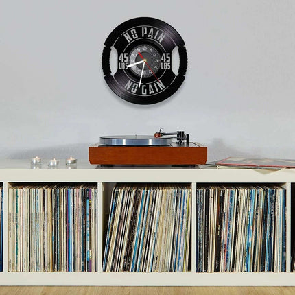 GlowRound LED Wall Clock - 12 Modern Design - Très Elite