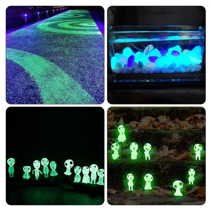 Glowing Enchanted Elf Tree Statues: Magical Garden Whimsy - Très Elite