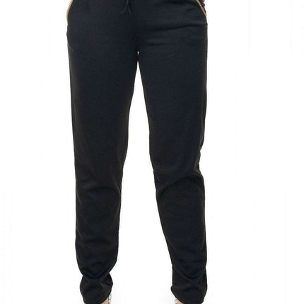 Golden Elegance Adjustable Waist Trousers - Très Elite
