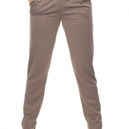Golden Elegance Adjustable Waist Trousers - Très Elite
