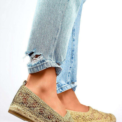Golden Sunburst Espadrilles - Très Elite