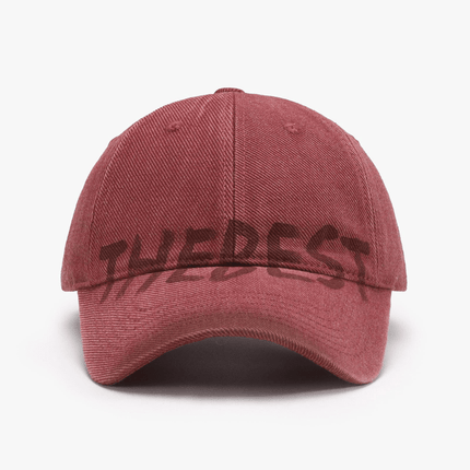 Graffiti Letter Curved Brim Baseball Cap – Soft Cotton, All-Season Style - Très Elite