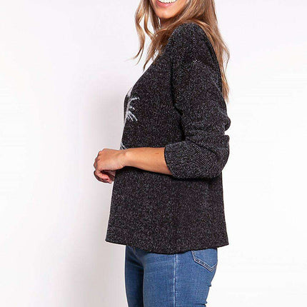 Graphic Melange Knit Jumper MKM - Stylish Comfort Redefined - Très Elite