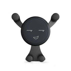 Visage souriant Noir