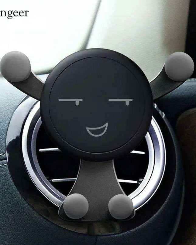 Gravity-Driven Hands-Free Car Phone Holder: Your Essential Roadside Companion