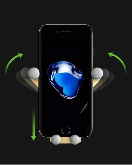 Gravity-Driven Hands-Free Car Phone Holder: Your Essential Roadside Companion