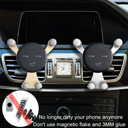 Gravity-Driven Hands-Free Car Phone Holder: Your Essential Roadside Companion - Très Elite