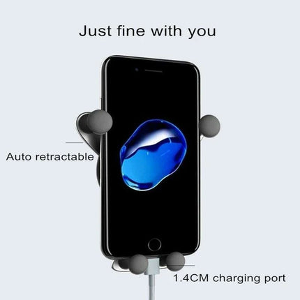 Gravity-Driven Hands-Free Car Phone Holder: Your Essential Roadside Companion - Très Elite