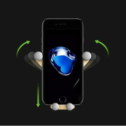 Gravity-Driven Hands-Free Car Phone Holder: Your Essential Roadside Companion - Très Elite
