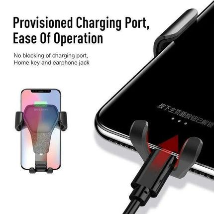 Gravity-Driven Hands-Free Car Phone Holder: Your Essential Roadside Companion - Très Elite