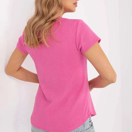 Green Blouse Model 209822 Fitted Cotton Elastane Blend - Très Elite