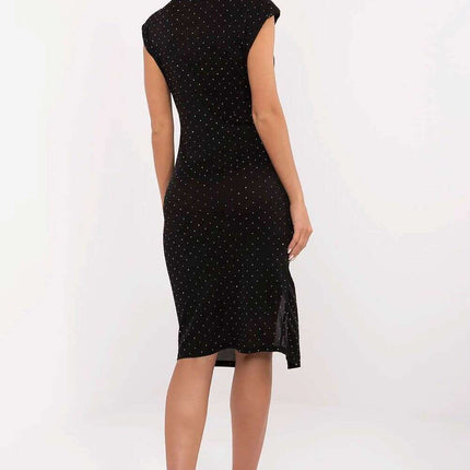 Green Evening Dress 211278 With Fitted Midi Silhouette - Très Elite