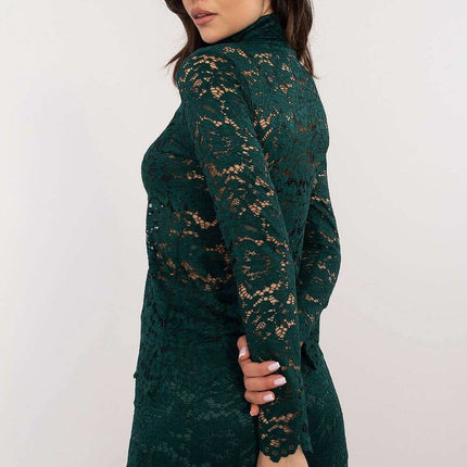 Green Lace Blouse – Elegant, Versatile Women’s Top - Très Elite