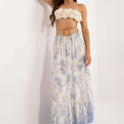 Green Long Skirt Model 198964 Casual Maxi Viscose Chic