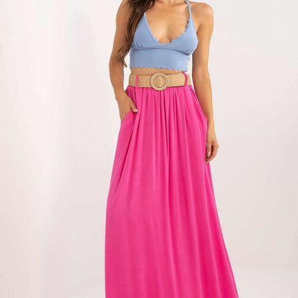 Green Long Skirt Model 198967 Maxi Viscose Casual Everyday