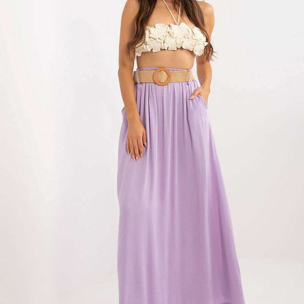 Green Long Skirt Model 198967 Maxi Viscose Casual Everyday