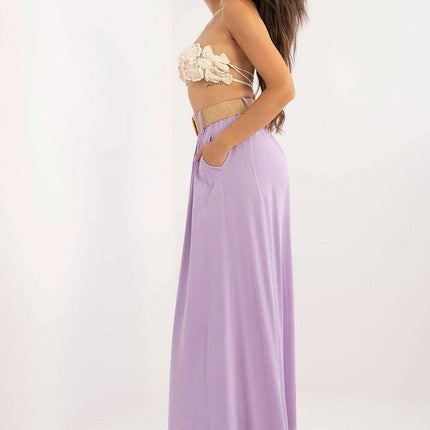 Green Long Skirt Model 198967 Maxi Viscose Casual Everyday - Très Elite