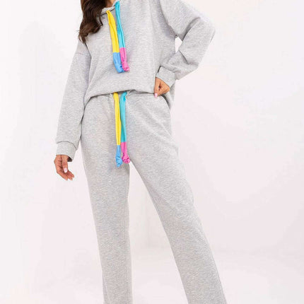 Grey Casual Sweat Set Model 206960 for Modern Women - Très Elite