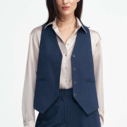 Grey Gilet Model 199707 Women Tennis Style Vest Classic - Très Elite