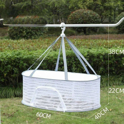 Grey Multi-Layer Mesh Drying Net - Perfect for Vegetables, Laundry, and More - Très Elite