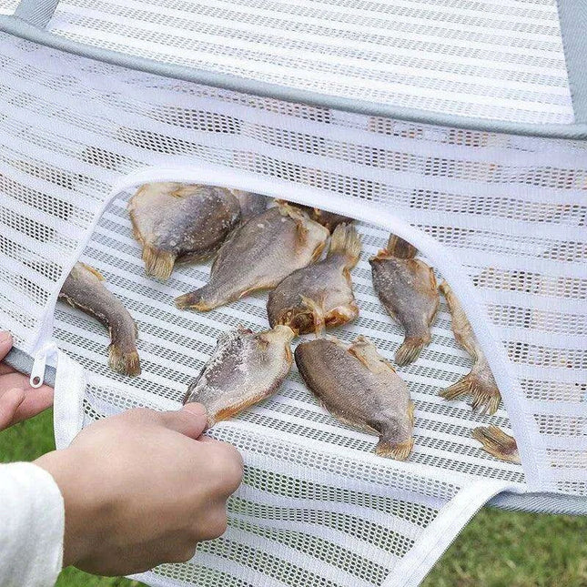 Grey Multi-Layer Mesh Drying Net - Perfect for Vegetables, Laundry, and More - Très Elite