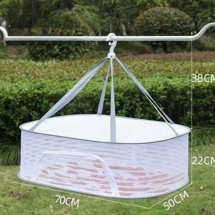 Grey Multi-Layer Mesh Drying Net - Perfect for Vegetables, Laundry, and More - Très Elite