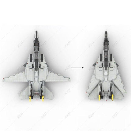 Grumman F-14 Tomcat Model Kit - A Fun Aviation Experience for Young Builders - Très Elite