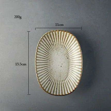 Sophisticated Japanese Stoneware Tableware Set - Exquisite Ceramic Plates & Bowls for Memorable Dining Experiences