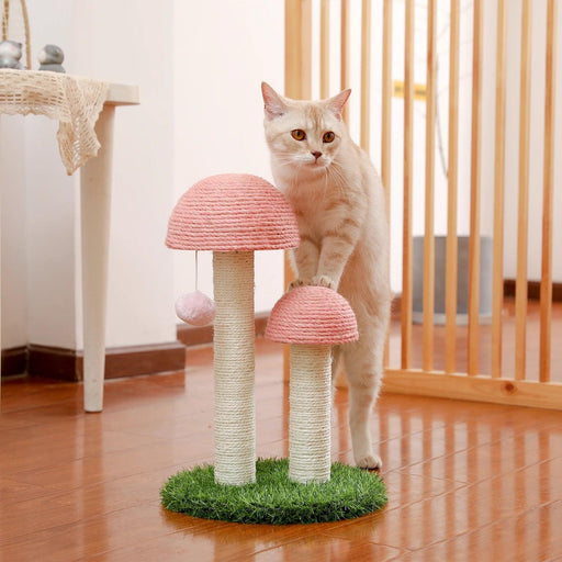 Luxury Cactus Cat Tree with Scratching Posts for Chic Cats