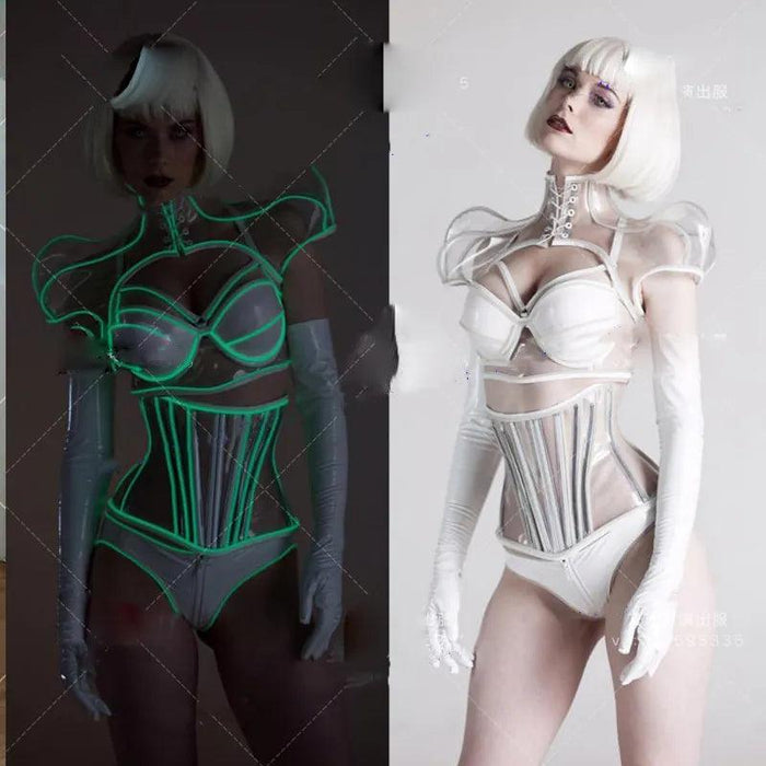 Radiant LED Performance Armor Suit for Women - Available in Two Eye-Catching Colors